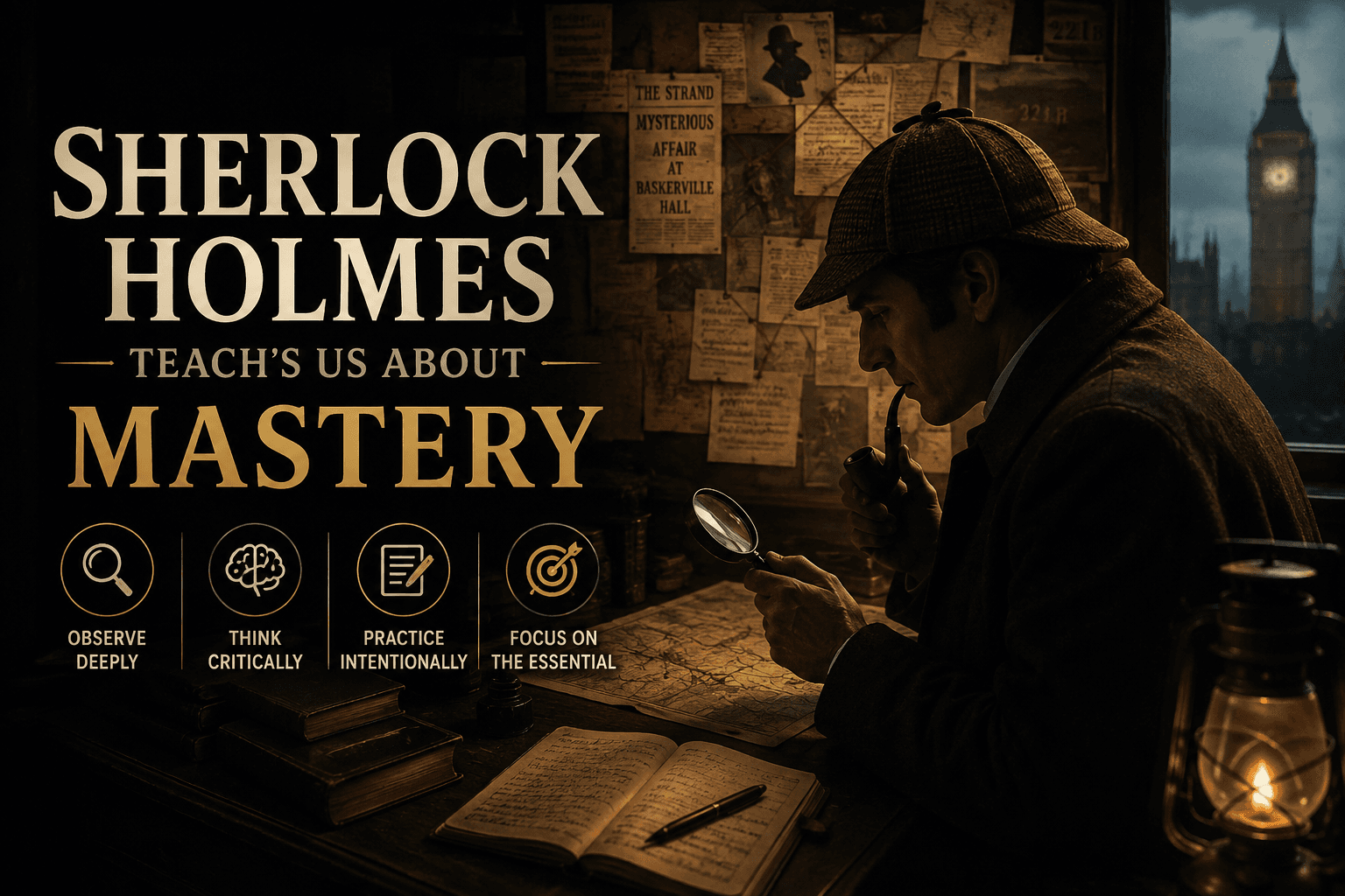 Sherlock Holmes Teach's Us About Mastery
