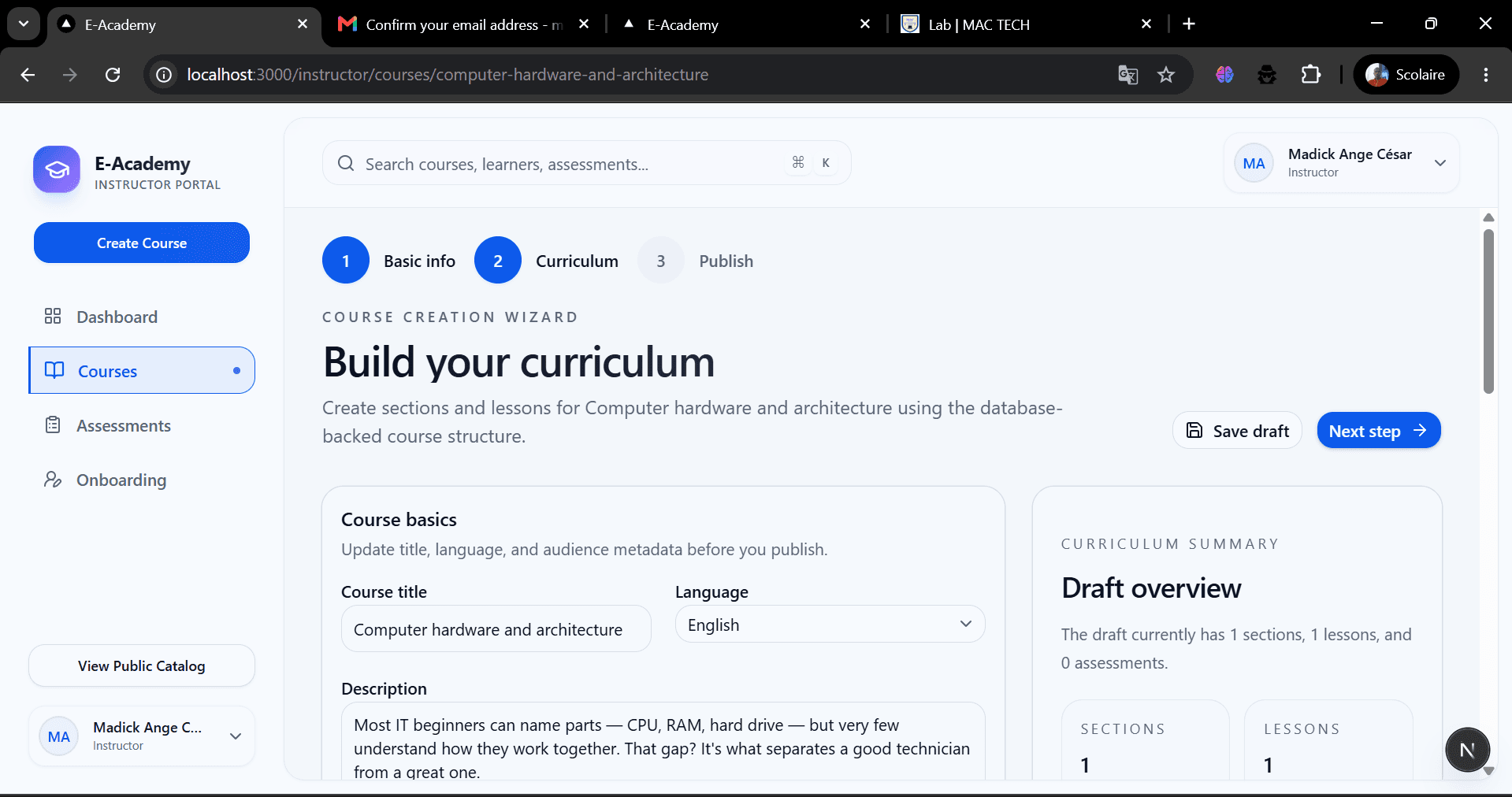 E-Academy preview image