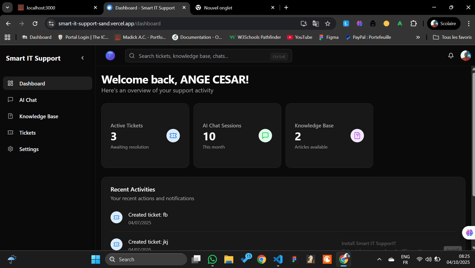 Smart IT Support screenshot 1
